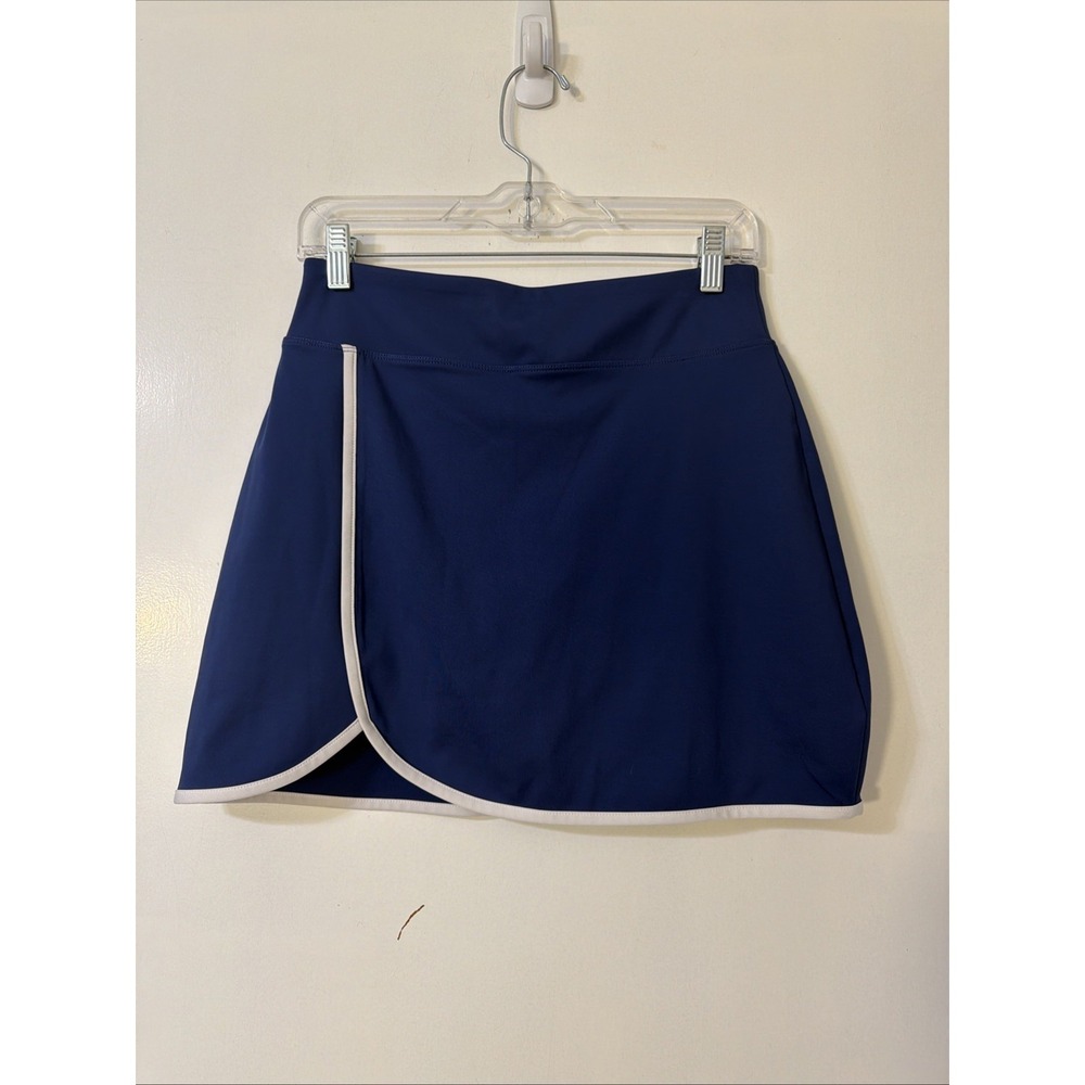 TOMMY‎ BAHAMA ACTIVE NAVY & WHITE Golf Tennis Pickleball Knit Skort Sz Small
